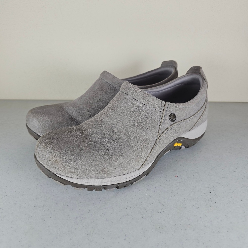 Dansko Women'S Patti Taupe Burnished Suade comfort shoes size 40 size 9.5
